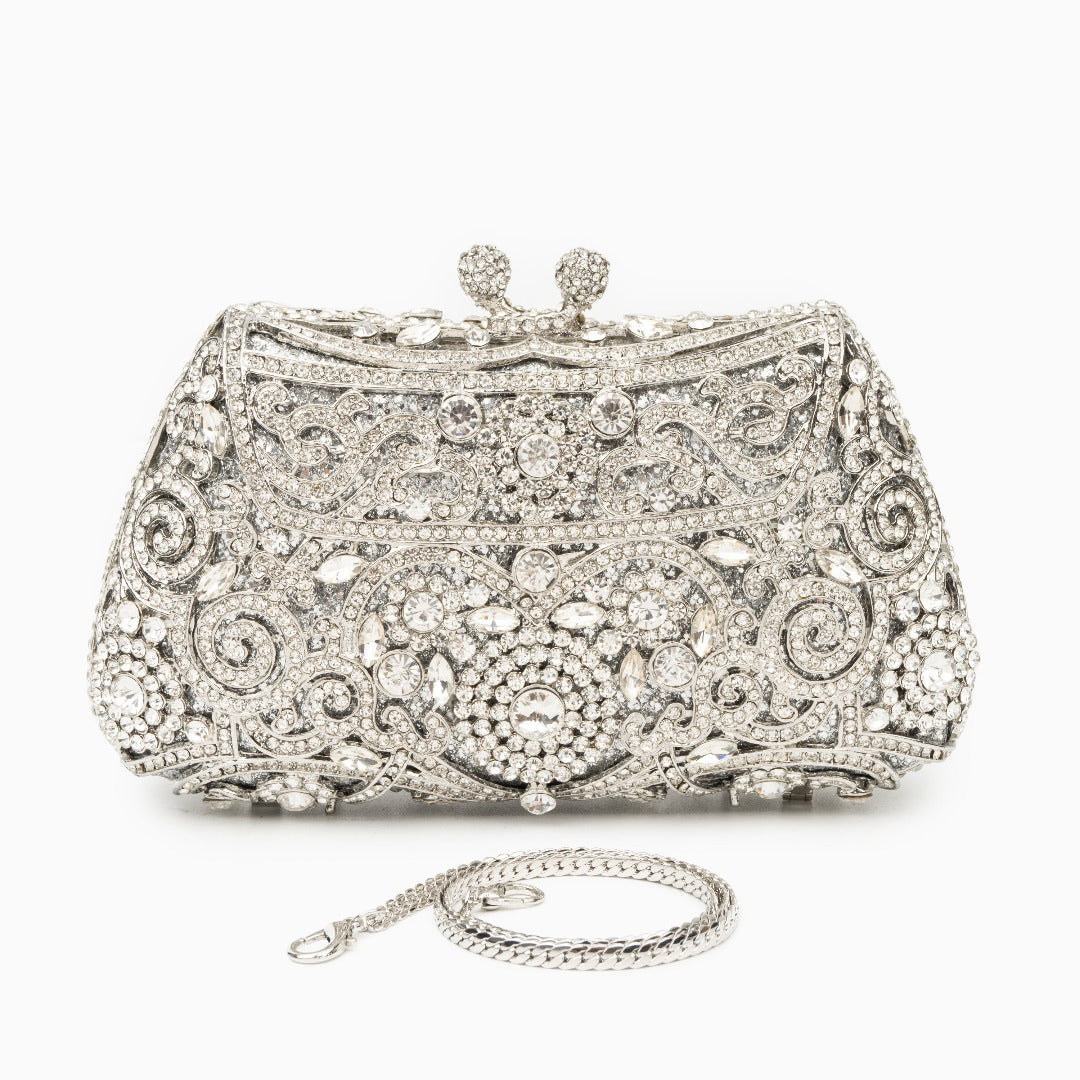Ayanne Crystal Clutch Bag