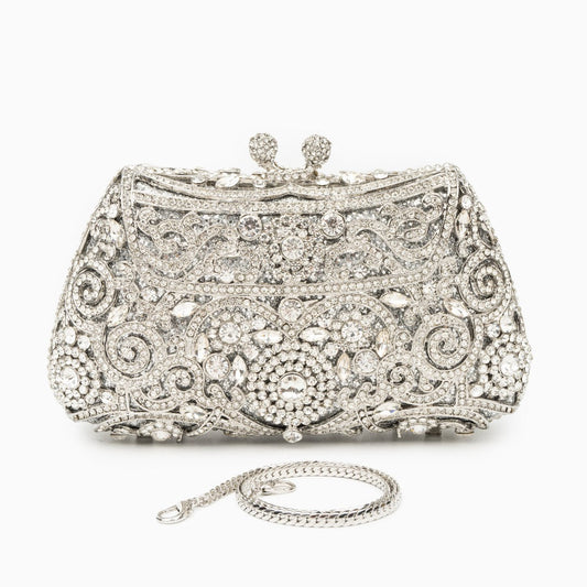 Ayanne Crystal Clutch Bag