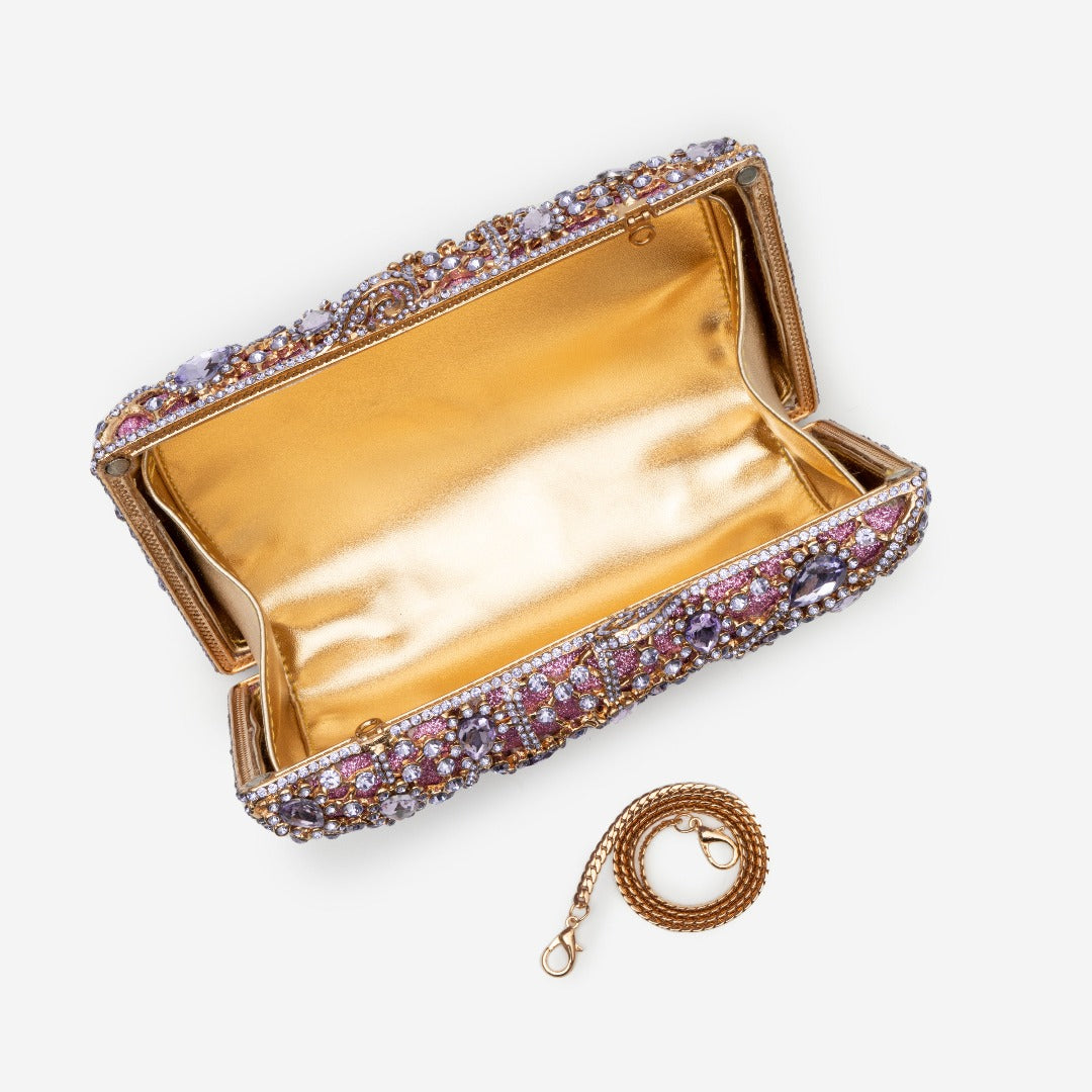 Rhinestone Clutch Bag Siena