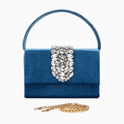 Crystal Encrusted Diamond Handbag