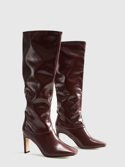 Woman Ankle Boots Block Heel