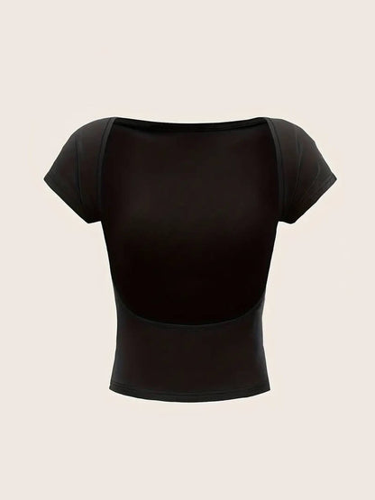 Women Backless Top