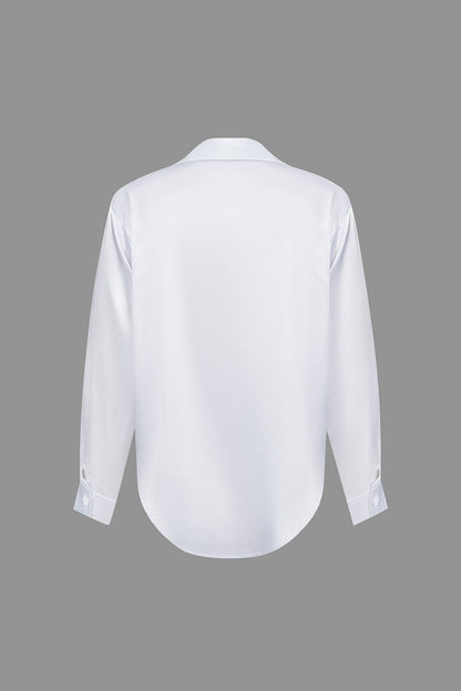 Women Blouse Satin
