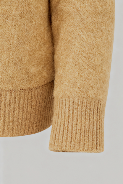 Cashmere V-Neck Sweater | Long Sleeve Knit, Slim Fit, Seamless Finish