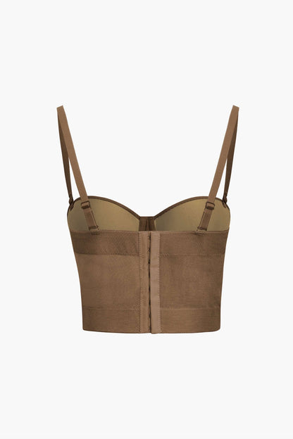 Women Bustier Top With Underwire