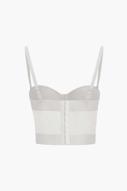 Women Bustier Top With Underwire