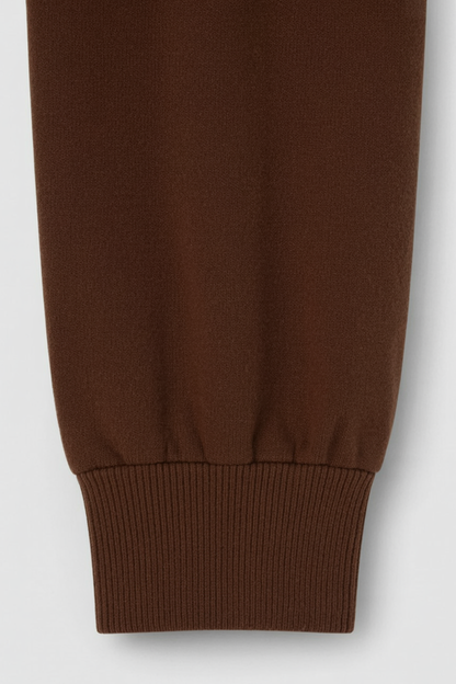 Dames Casual Bruin Sweatshirt Broek Set