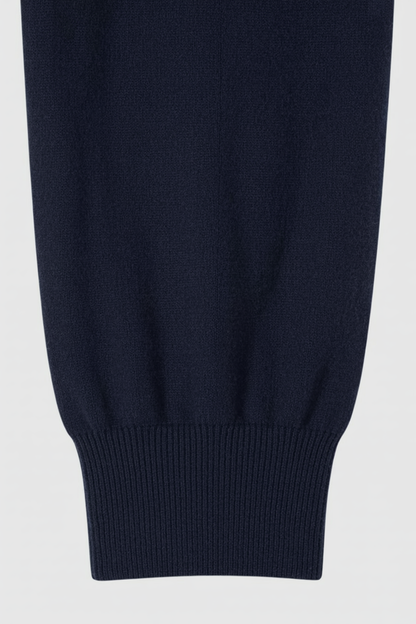 Dames Casual Donkerblauw Sweatshirt Broek Set
