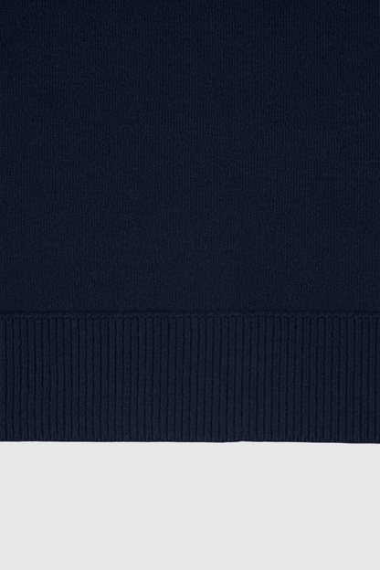 Dames Casual Donkerblauw Sweatshirt Broek Set