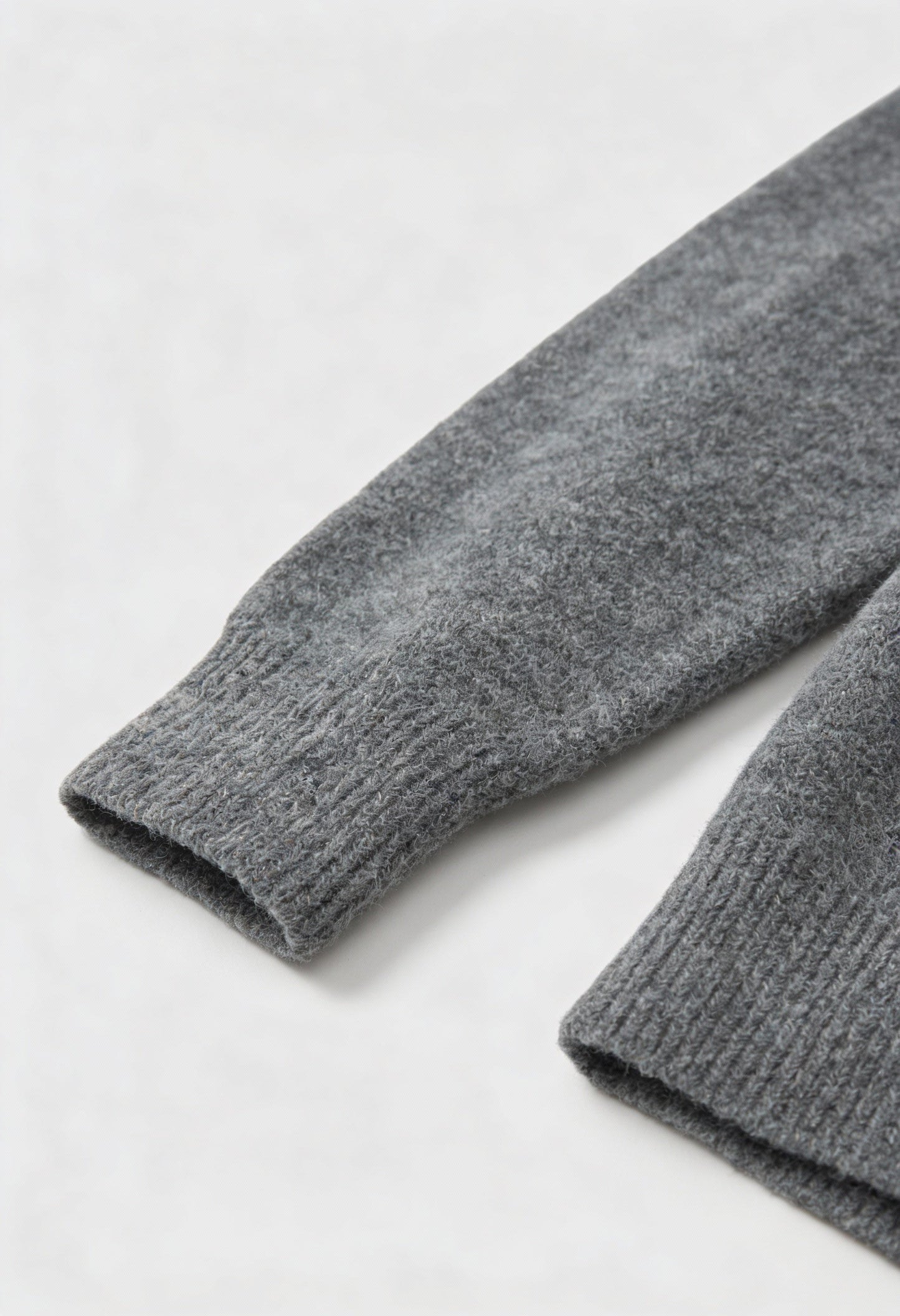 Maison Round Neck Knit Cardigan | Button Front | Regular Fit | Cropped Length