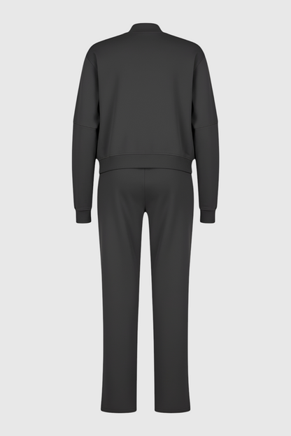 Dames Casual Grijs Sweatshirt Broek Set