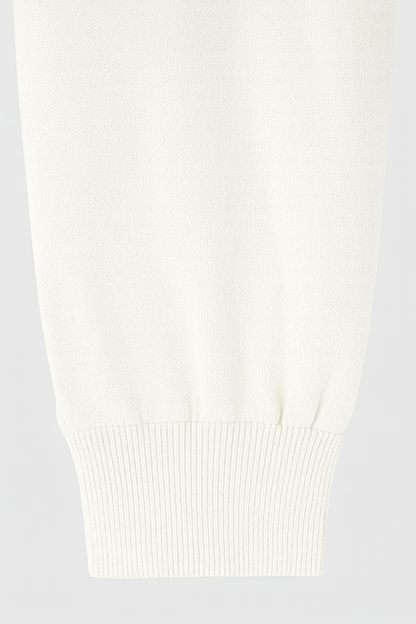 Dames Casual Wit Sweatshirt Broek Set
