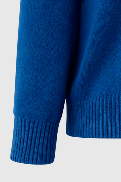 Cashmere V-Neck Sweater | Long Sleeve Knit, Slim Fit, Seamless Finish