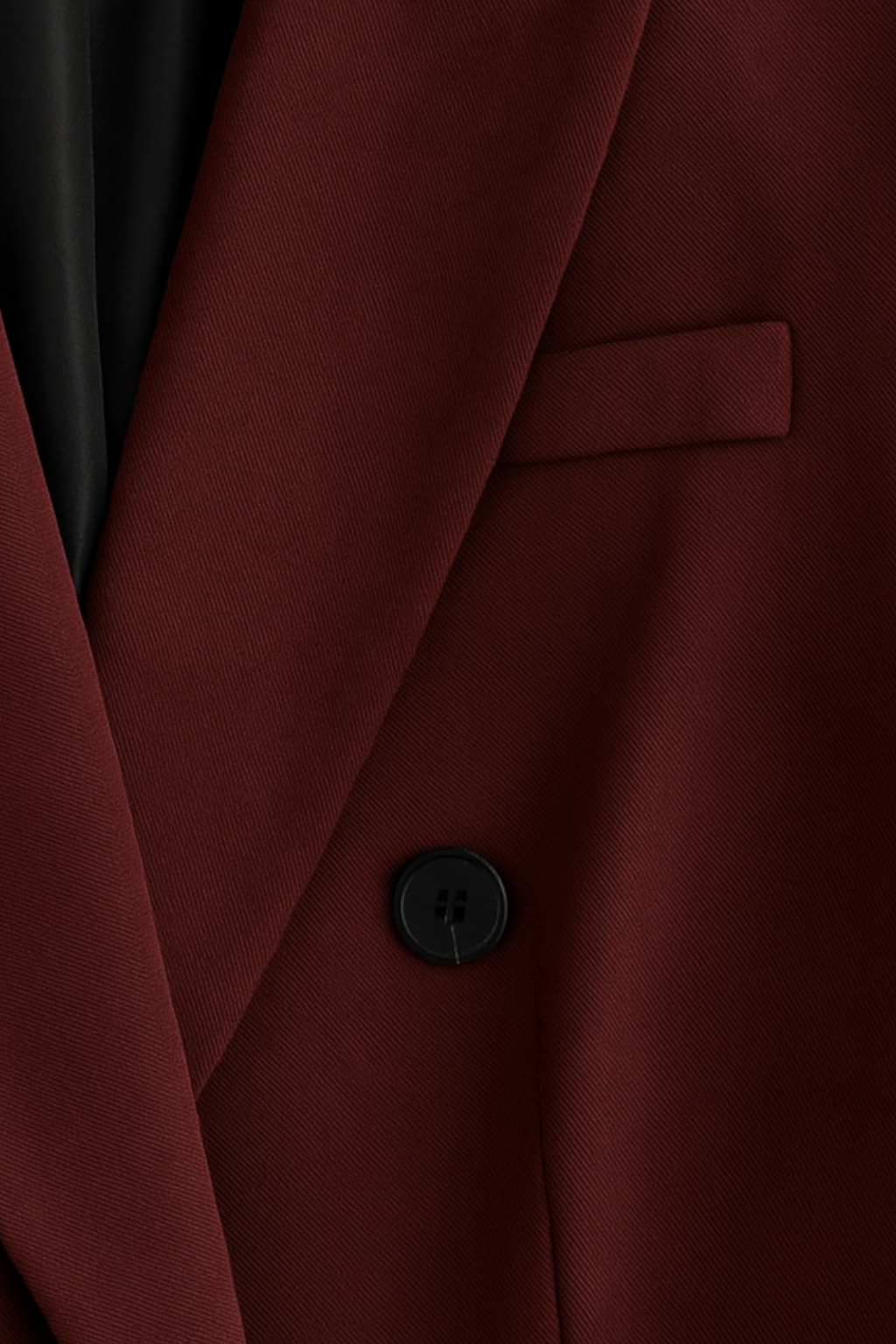 Double Breasted Blazer Jacket | Notched Lapel, Relaxed Fit, Long Sleeve