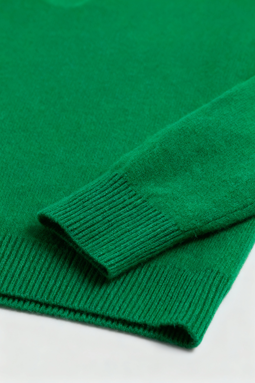 Cashmere V-Neck Sweater | Long Sleeve Knit, Slim Fit, Seamless Finish