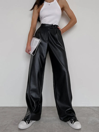 Women High Waist Baggy Pants