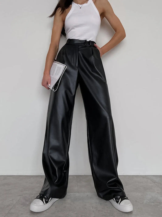 Women High Waist Baggy Pants