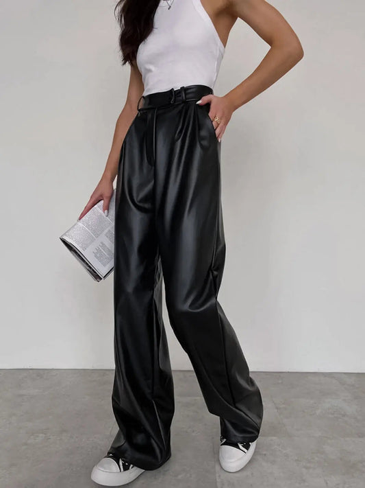 Women High Waist Baggy Pants