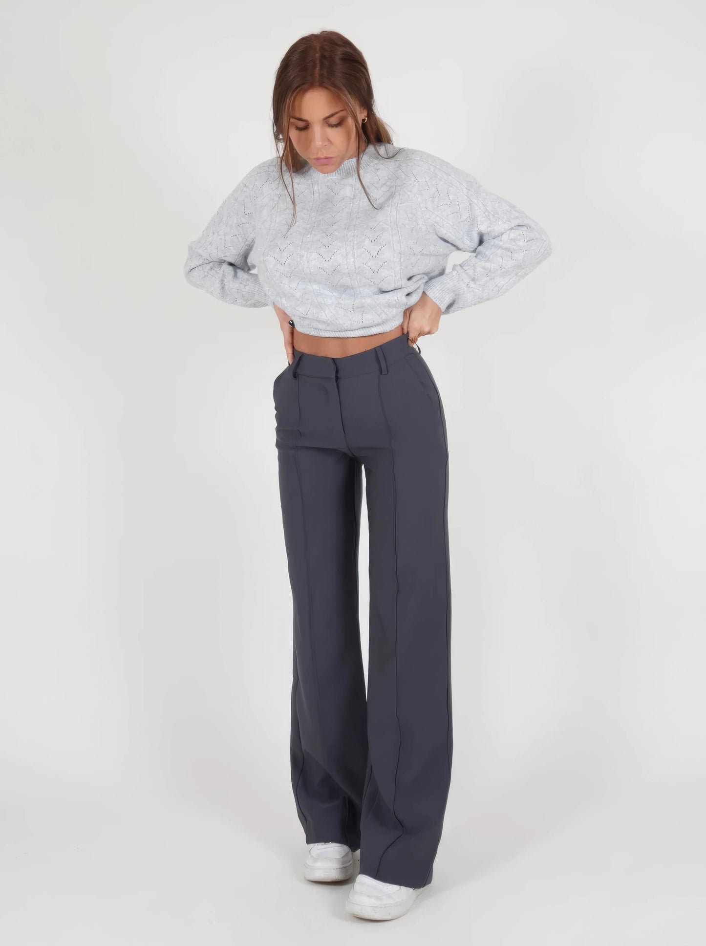 Women High Waist Trousers