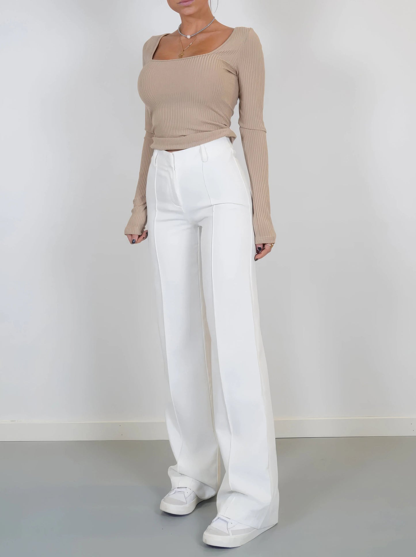 Women High Waist Trousers