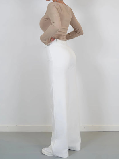 Women High Waist Trousers