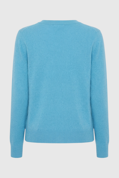 Cashmere V-Neck Sweater | Long Sleeve Knit, Slim Fit, Seamless Finish