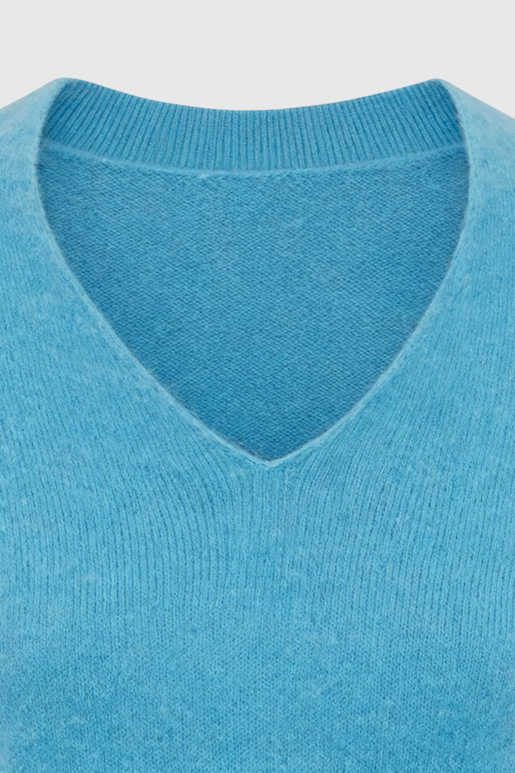 Cashmere V-Neck Sweater | Long Sleeve Knit, Slim Fit, Seamless Finish