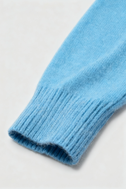 Cashmere V-Neck Sweater | Long Sleeve Knit, Slim Fit, Seamless Finish