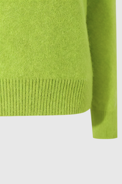 Cashmere V-Neck Sweater | Long Sleeve Knit, Slim Fit, Seamless Finish