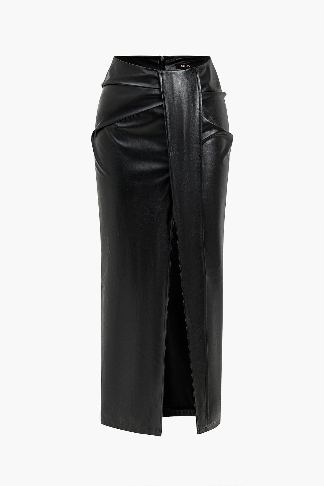 Women Midi Skirt High Waisted