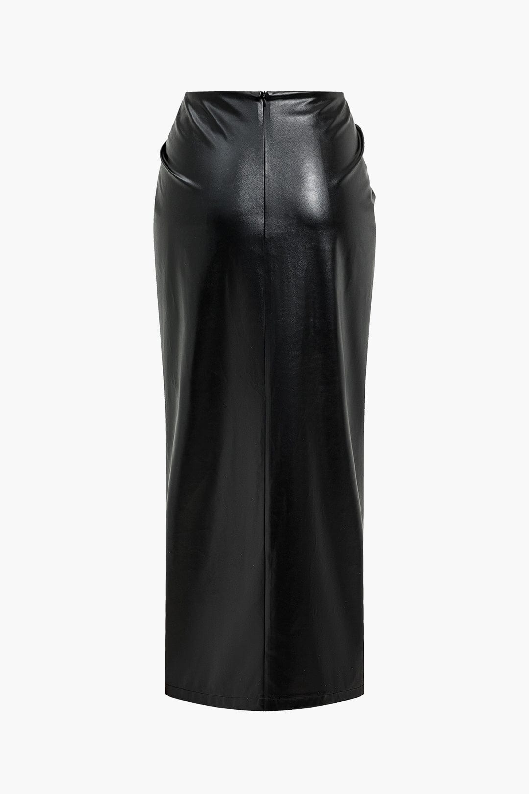 Women Midi Skirt High Waisted