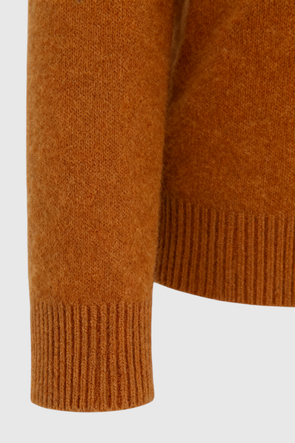 Cashmere V-Neck Sweater | Long Sleeve Knit, Slim Fit, Seamless Finish