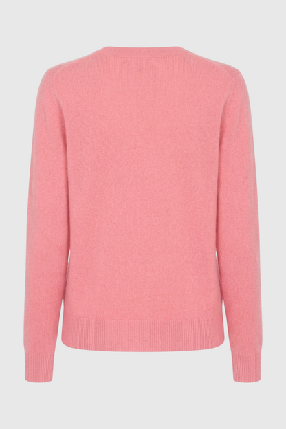 Cashmere V-Neck Sweater | Long Sleeve Knit, Slim Fit, Seamless Finish