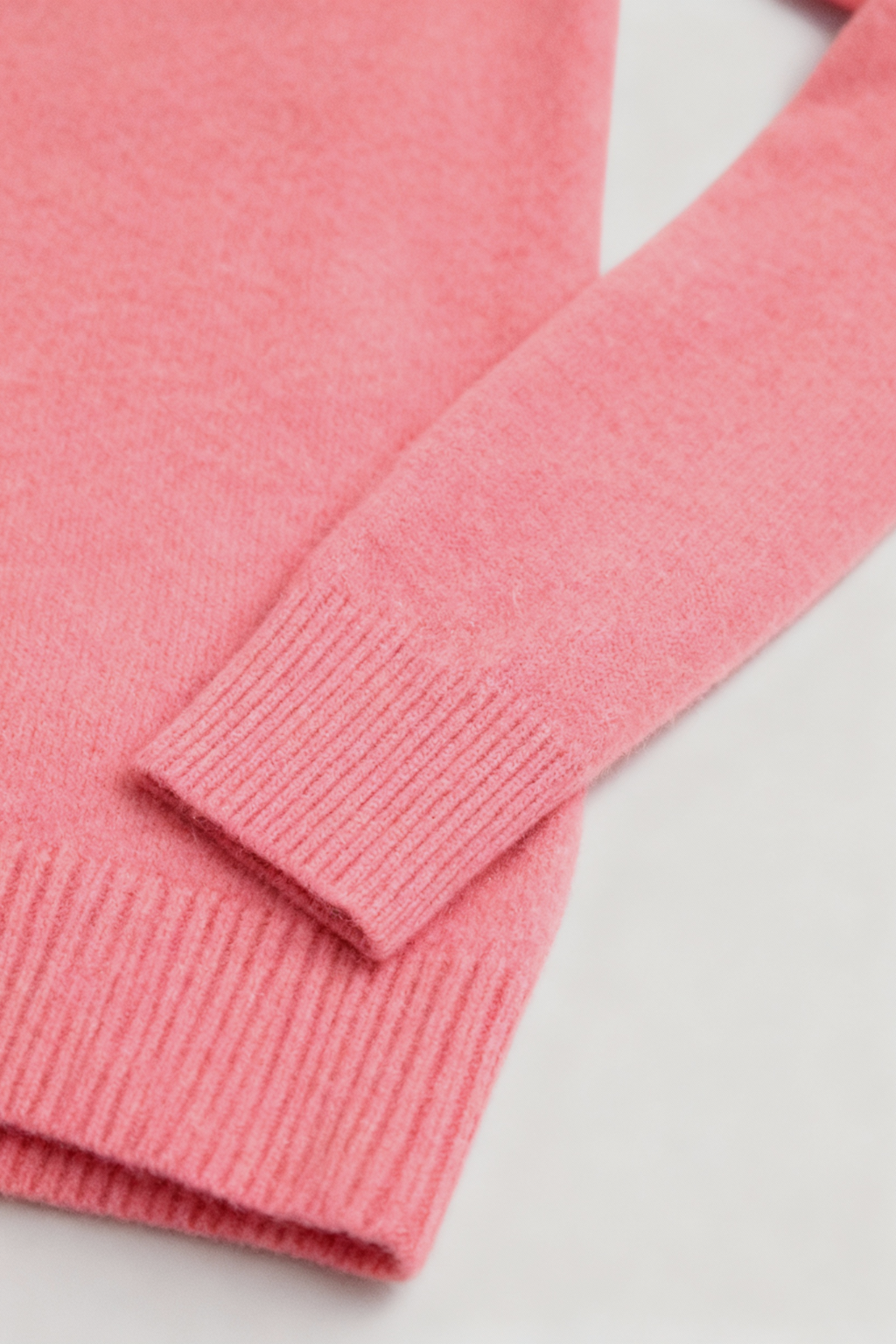 Cashmere V-Neck Sweater | Long Sleeve Knit, Slim Fit, Seamless Finish