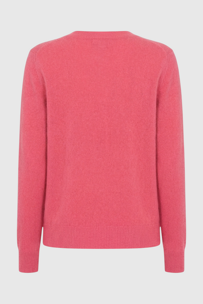 Cashmere V-Neck Sweater | Long Sleeve Knit, Slim Fit, Seamless Finish