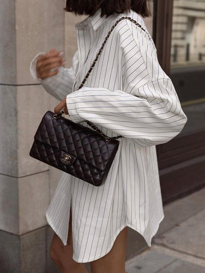 Women Shirt Dress Oversized