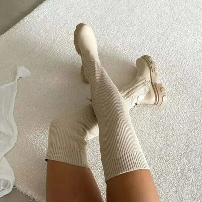 Women Stretch Wide Boot