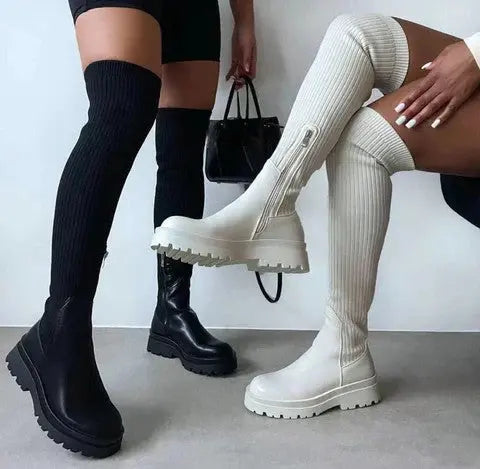 Women Stretch Wide Boot
