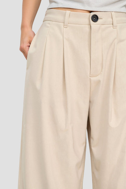 Women Trousers Plissé