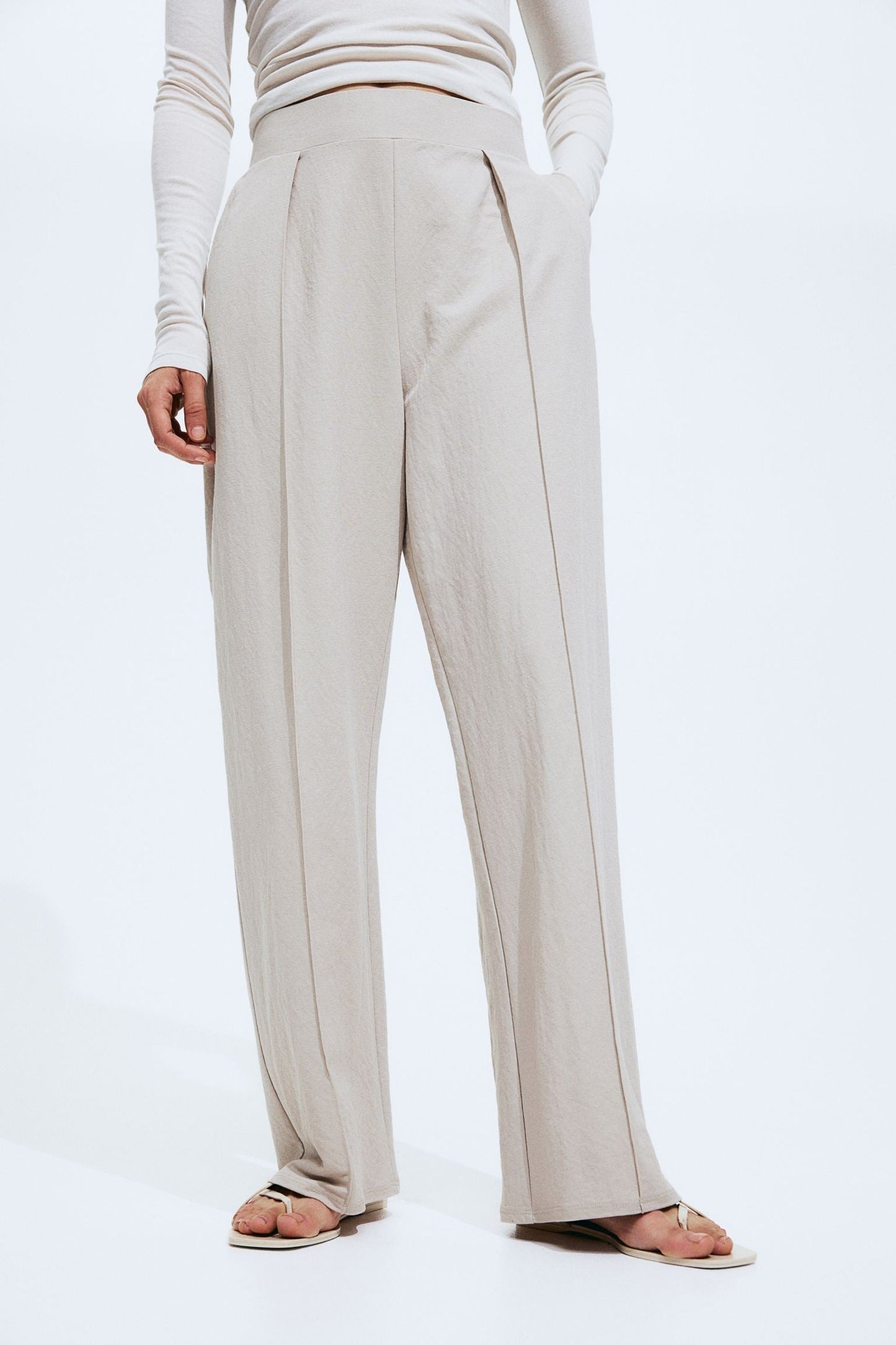 Women Trousers Wide Cut