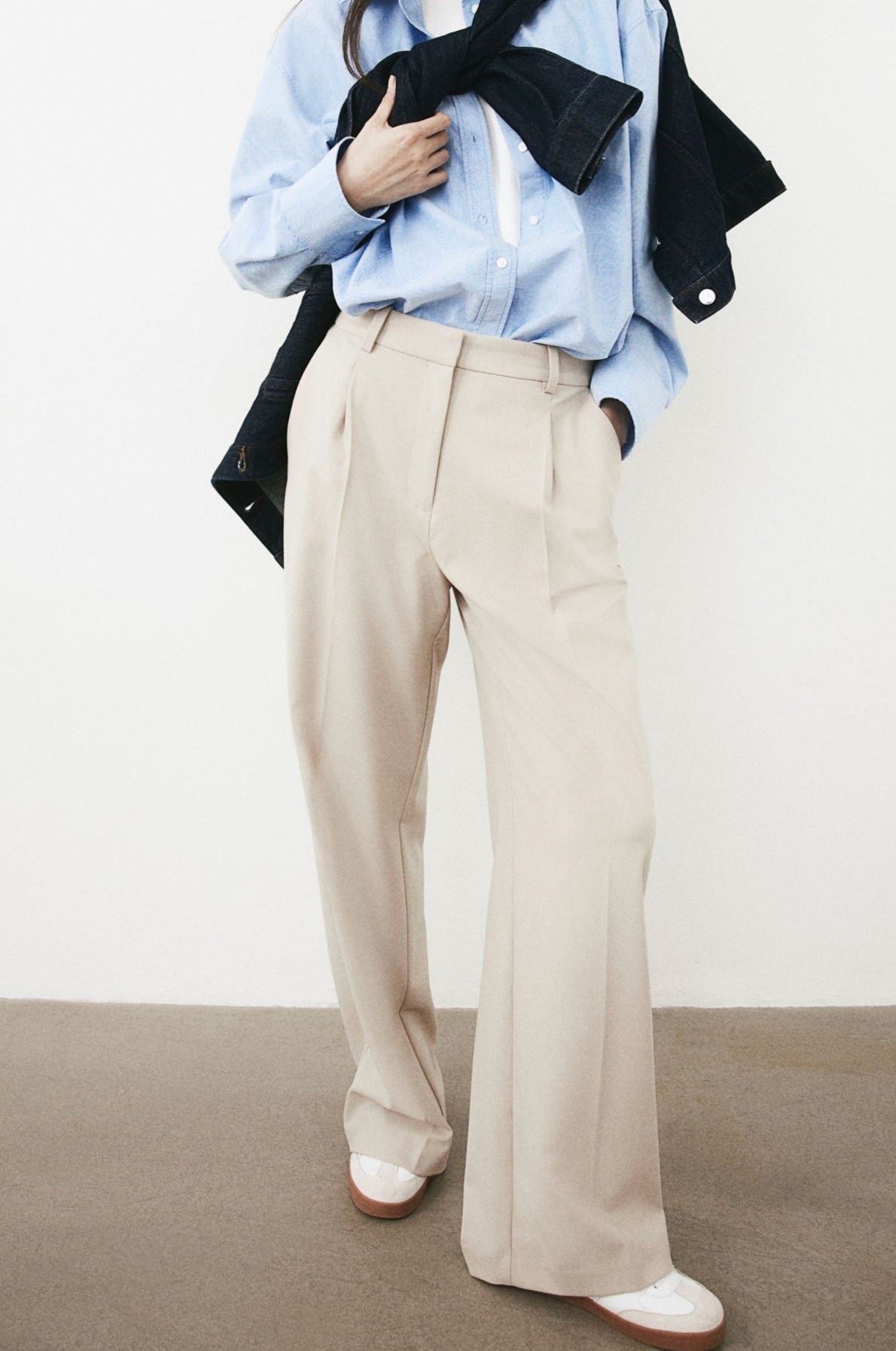 Women Trousers Wide Cut