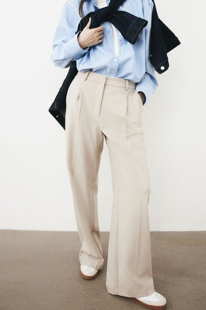 Women Trousers Wide Cut