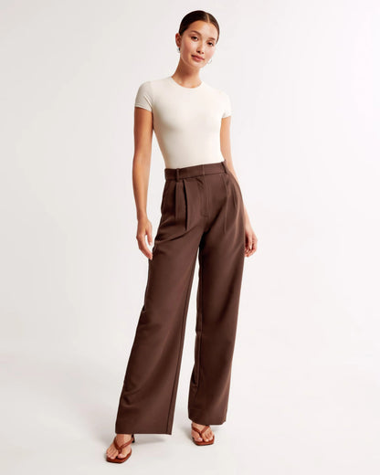 Women Trousers Wide Leg