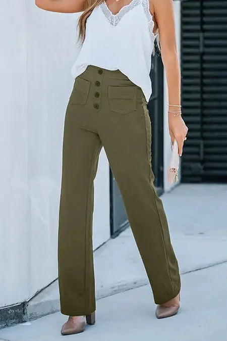 Women Wide Leg Trousers