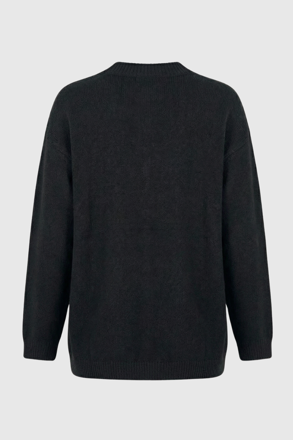 Knit V-Neck Cardigan | Button Front Long Sleeve Regular Fit