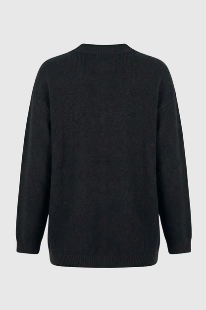 Knit V-Neck Cardigan | Button Front Long Sleeve Regular Fit