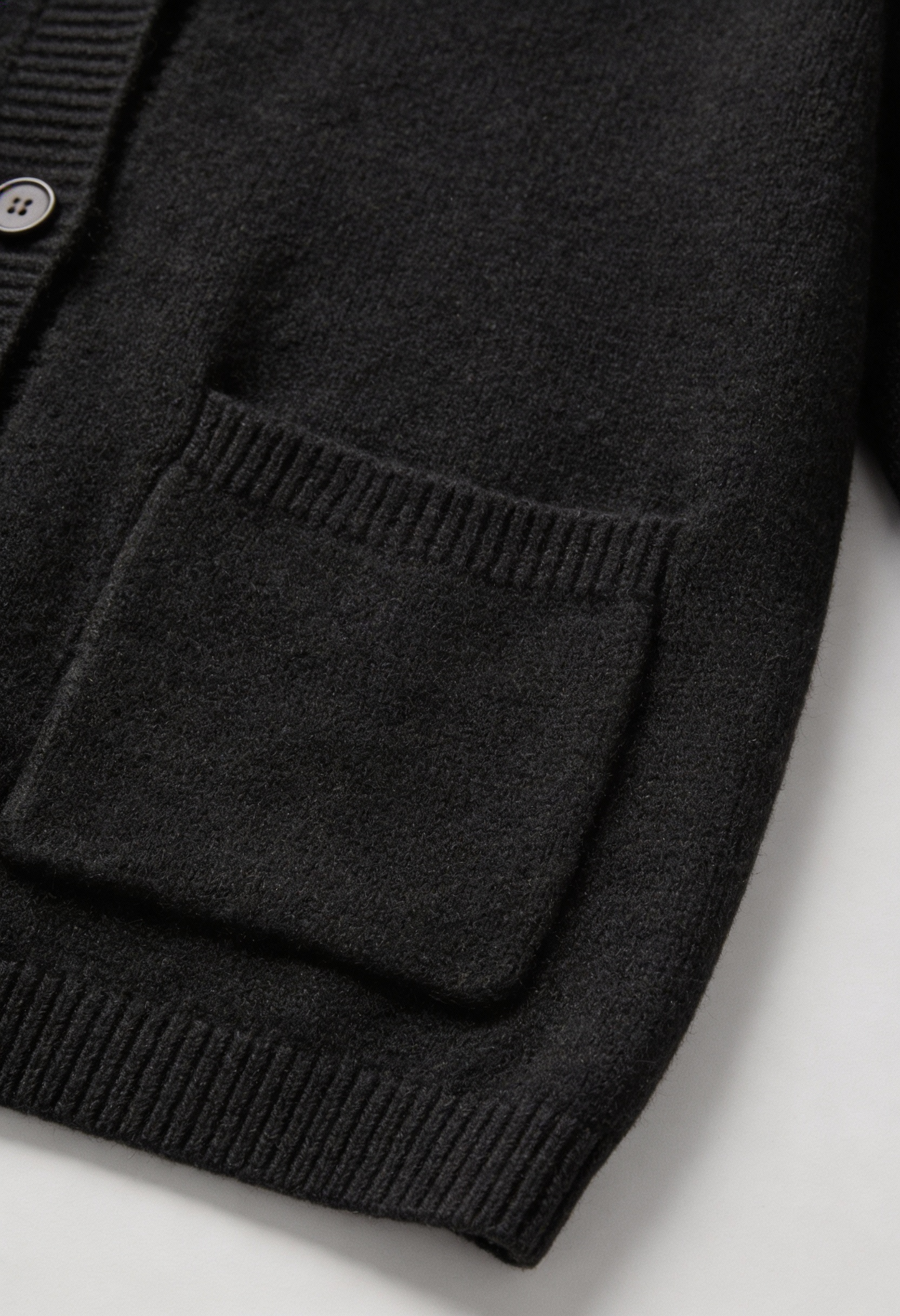 Knit V-Neck Cardigan | Button Front Long Sleeve Regular Fit