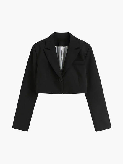| Chic Cropped Blazer