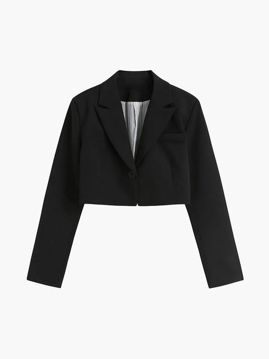 | Chic Cropped Blazer
