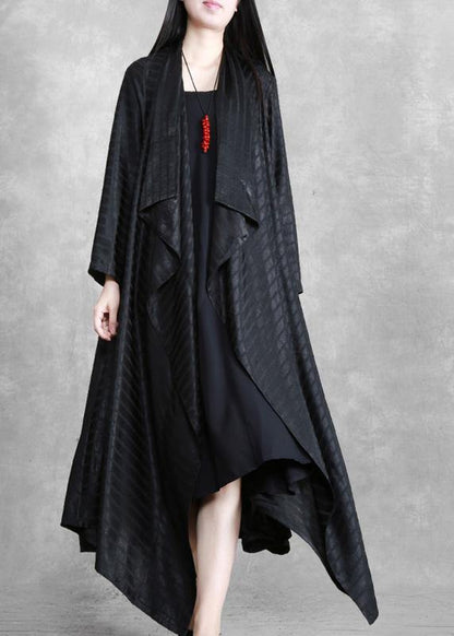 Unique Asymmetric Fabrics Red Striped Maxi Dresses